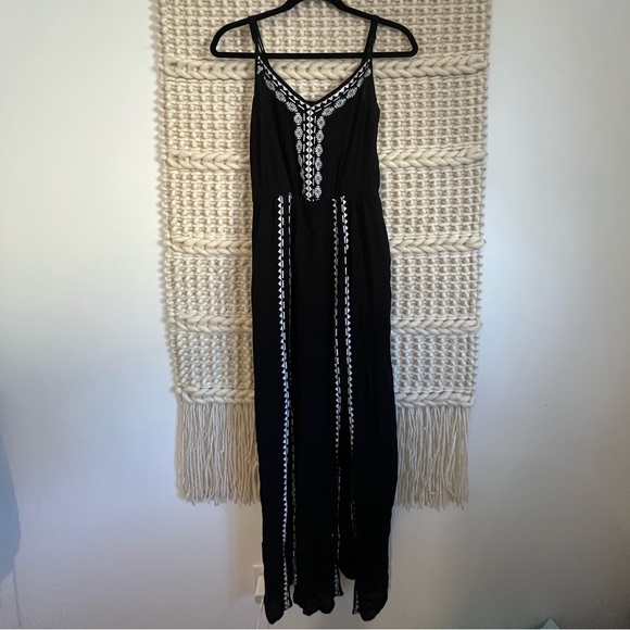 SUZY SHIER XS Black Maxi Dress - Picture 2 of 7